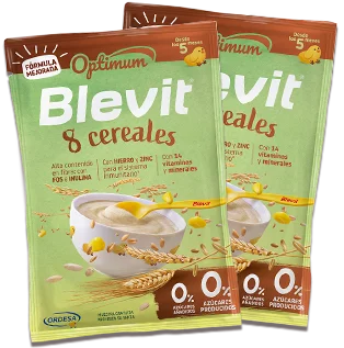 2 muestras de Blevit® OPTIMUM 8 cereales