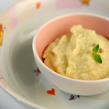 Puré de pollo con verduras