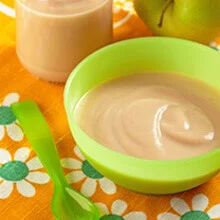 Puré de frutas con yogur